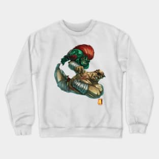 blanka and sagat Crewneck Sweatshirt